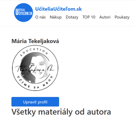 Odkaz na didaktické materiály